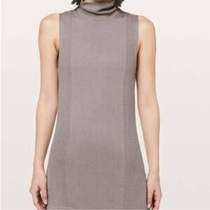 Lululemon Travel The Distance Tunic Cashlu Cashmere Knit Purple